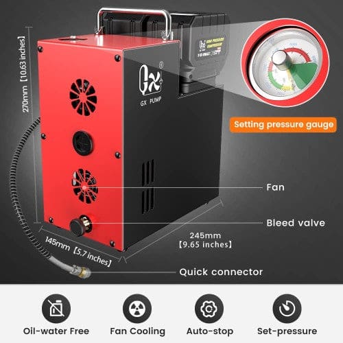 12V Mini High Pressure Compressor