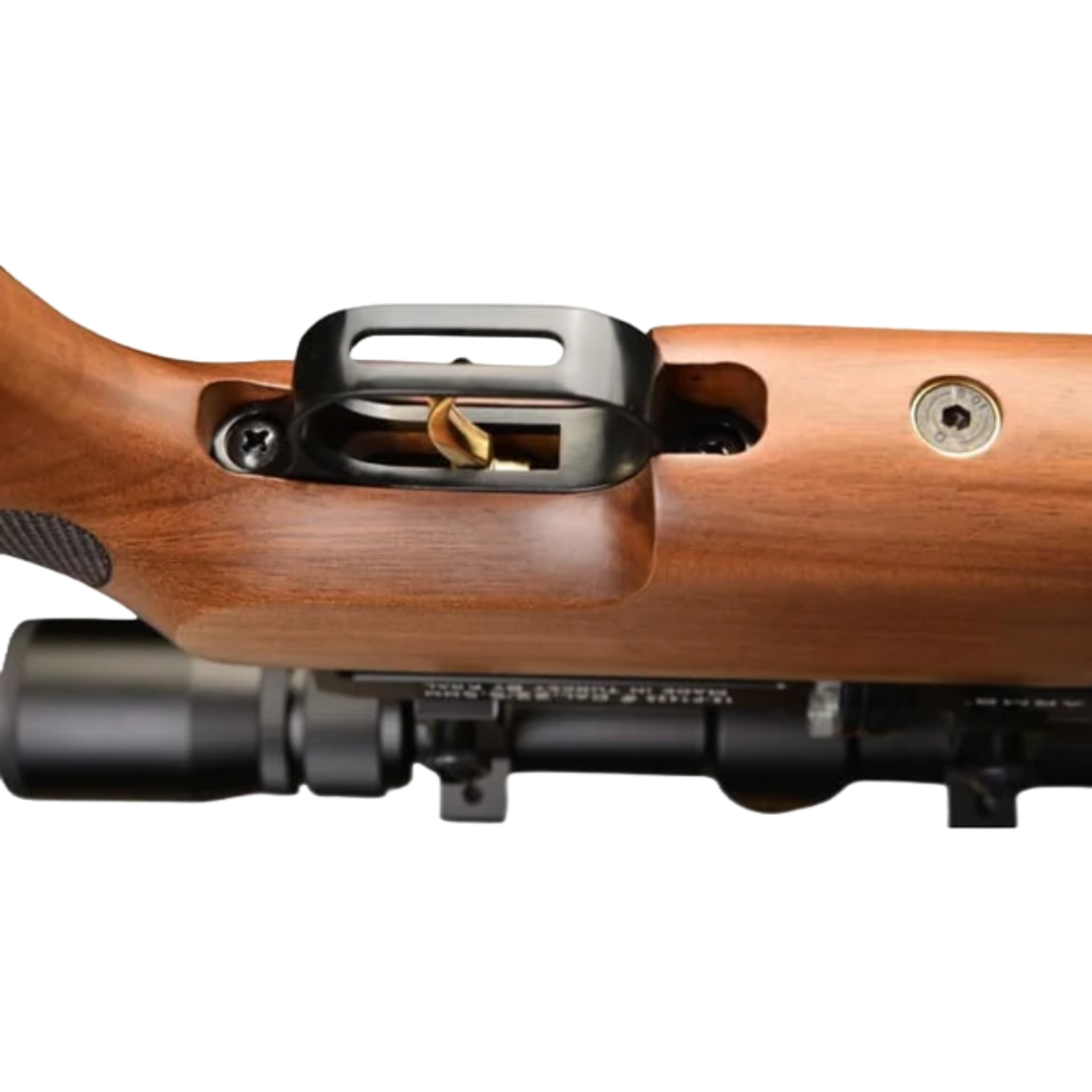 Kral Puncher W- Walnut 5.5MM PCP with Adjustable Power, Supplied with 2 Magazines