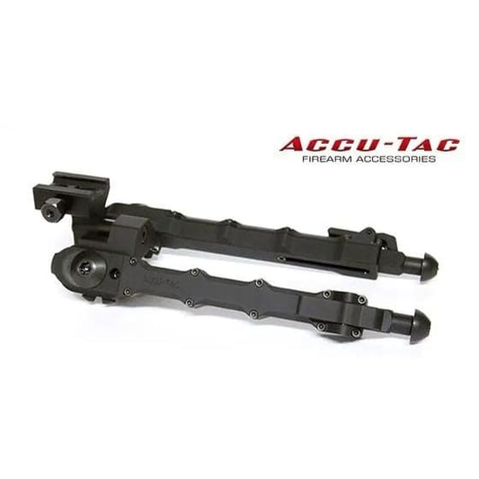 Accu Tac Bipod Adjustable in Black (SR-5QD)