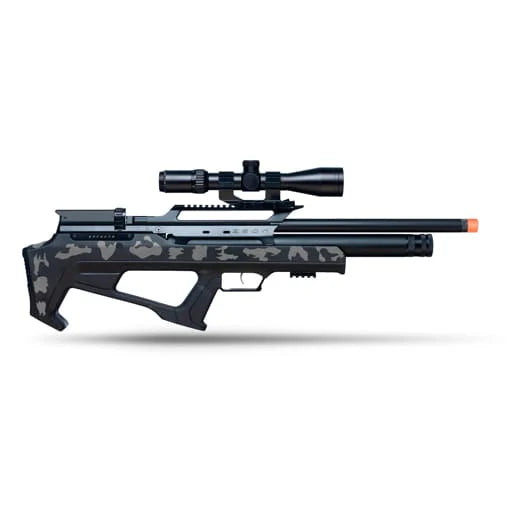 EFFECTO  Effecto Zeon, Grey Camo Model PCP Air Rifle 5.5mm 46cm Barrel Choked