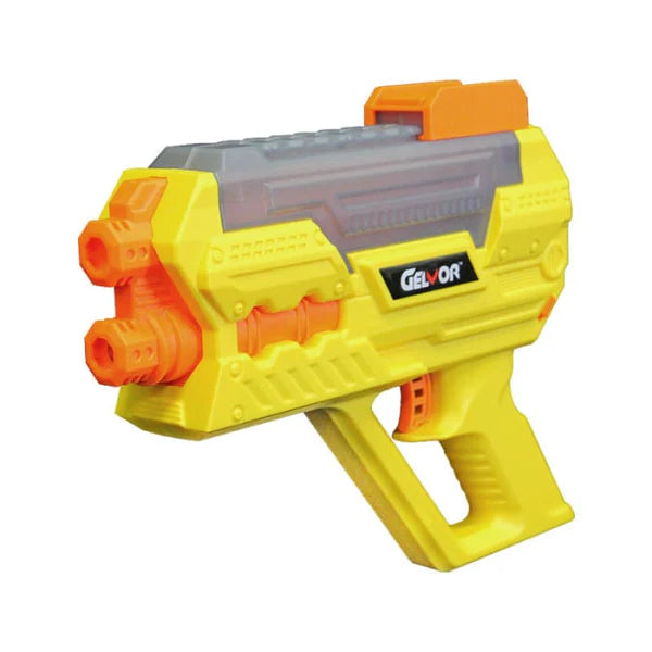 Gelvor Gel Blaster, Pistol, Yellow and Grey, 500mAh