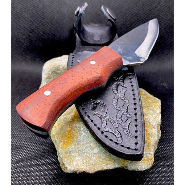 Handmade Turkish Knife, 18cm With Leather Sheath