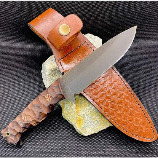 Handmade Turkish Knife, 23cm, With Leather Sheath