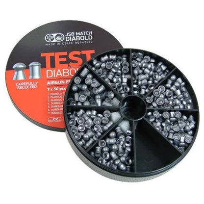 JSB Diabolo Exact Test Packs 4.5mm .177 Cal Airgun Pellets