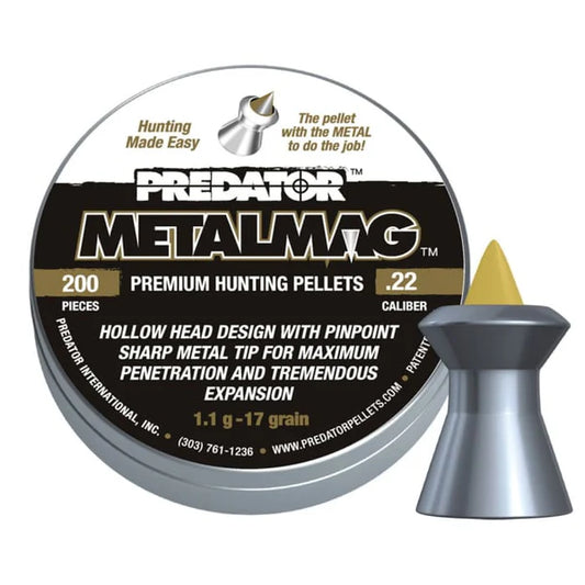 JSB Predator Metalmag .22, 200/Tin, 17Grain