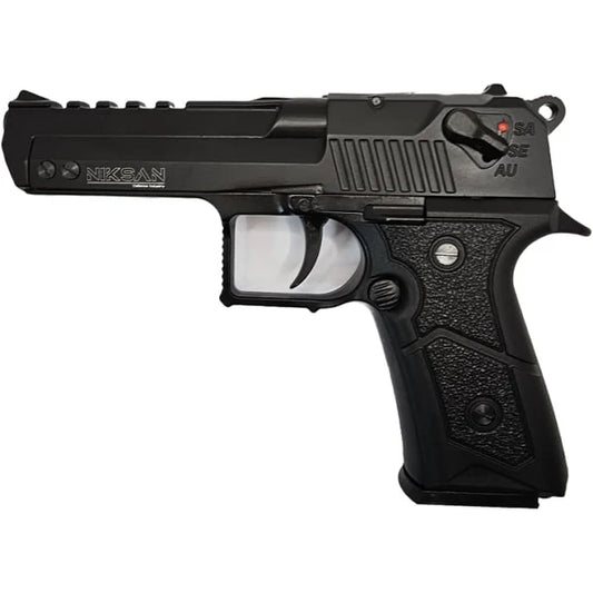 Niksan BP44 Blank Firing Pistol 9mm P.A.K - Black (Semi & Fully Automatic Firing)