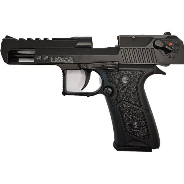 Niksan BP44 Blank Firing Pistol 9mm P.A.K - Black (Semi & Fully Automatic Firing)