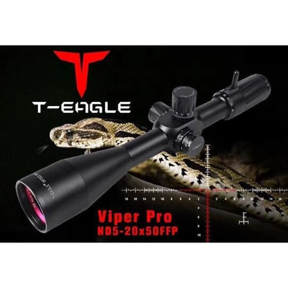 T-Eagle Scope, 5-20X50 FFP, VIPER