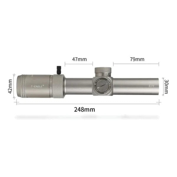 T-Eagle Scope, ER 1.2-6X24 HK