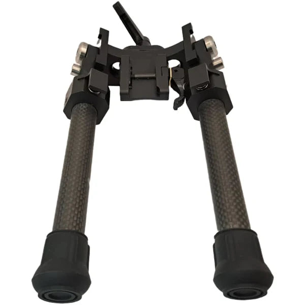 Tactical Bipod - Long Leg, Light Weight (Carbon Fibre) Adjusts from 210mm - 315mm, 10° Left and Right and 0°, 22°, 45°, 90°