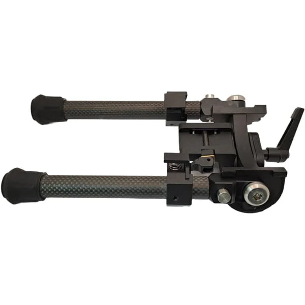 Tactical Bipod - Long Leg, Light Weight (Carbon Fibre) Adjusts from 210mm - 315mm, 10° Left and Right and 0°, 22°, 45°, 90°