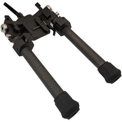 Tactical Bipod - Long Leg, Light Weight (Carbon Fibre) Adjusts from 210mm - 315mm, 10° Left and Right and 0°, 22°, 45°, 90°