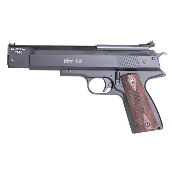 Weihrauch HW45 Spring Piston Target Pistol, 4.5mm