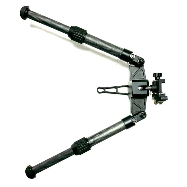 Wide-Stance Carbon Fibre Bipod With Spike Feet Included